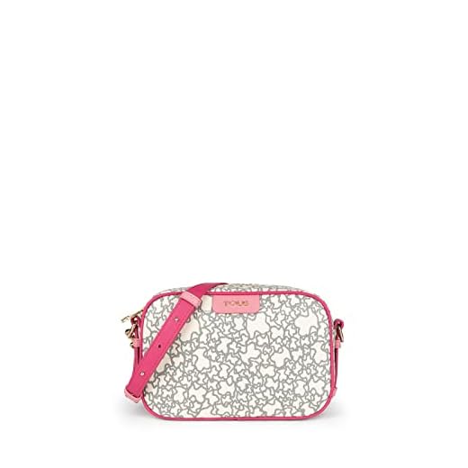 TOUS Mini Beige, Bandolera K Fucsia para Mujer