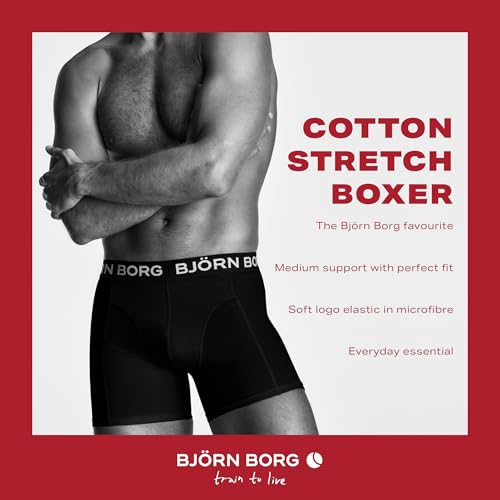 Bjorn Borg Cotton Underwear Men Pack of 5 – Cotton Boxer Briefs for men2