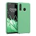 Produktbild kwmobile Hülle kompatibel mit Huawei P30 Lite - Hülle Silikon gummiert - Handyhülle - Handy Case in Pfefferminzgrün
