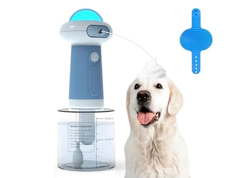 Acessório para Banho Pet com Espuma Automática – Dispenser Recarregável de Shampoo para Cães, à Prov