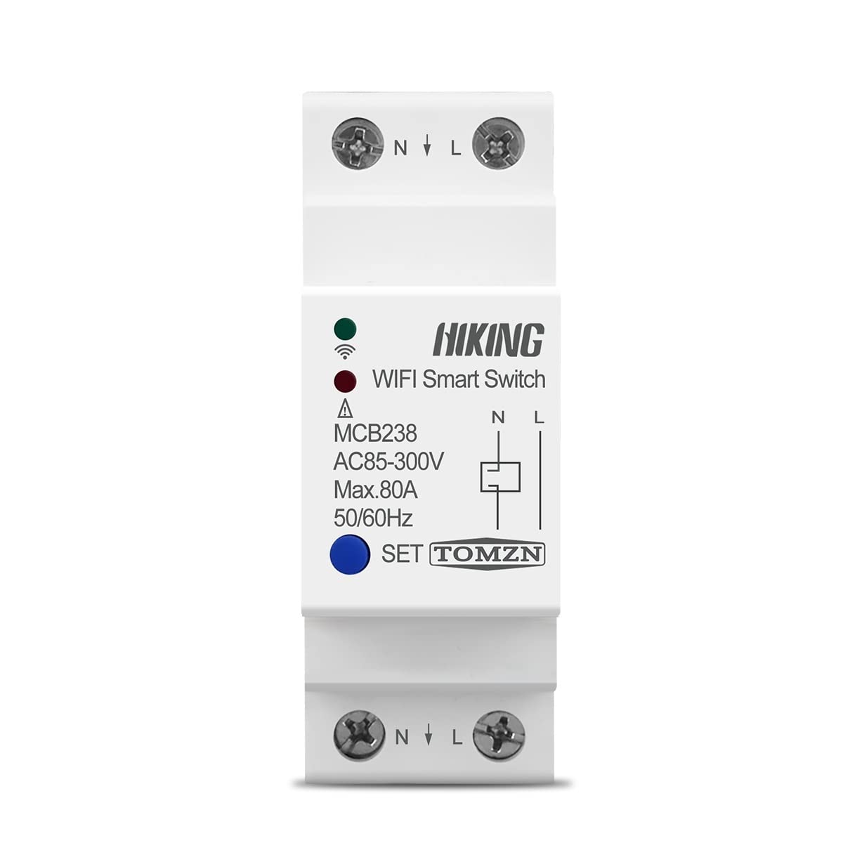 Interruttore Magnetotermico Differenziale Telecomando interruttore intelligente 80A 2P Din Wifi
