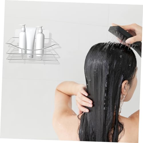 Support de brosse étagère adhésive rangement mural Alipis