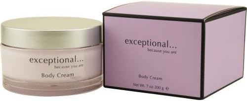 EXCEPTIONAL-BECAUSE YOU ARE by Exceptional Parfums BODY CREAM 7 OZ