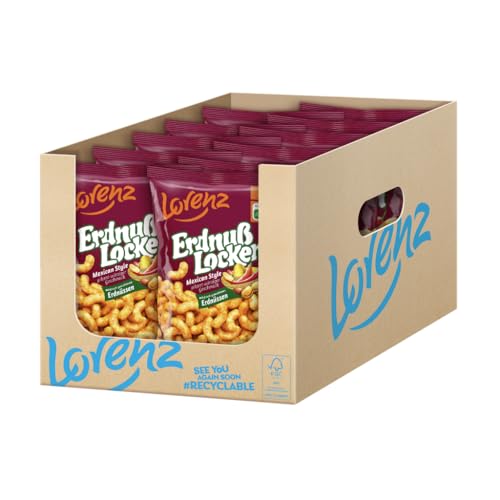 LORENZ | ErdnußLocken Mexican | 11 x 175 g | vegetarisch