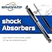 Front Left Right Suspension Strut Shock Absorber for Volvo S80 1999 2000 2001 2002 2003 2004 2005 2.9L l6, for Volvo S60 2001 2002 2003 2004 2005 2006 2007 2008 2009 2.4L l5