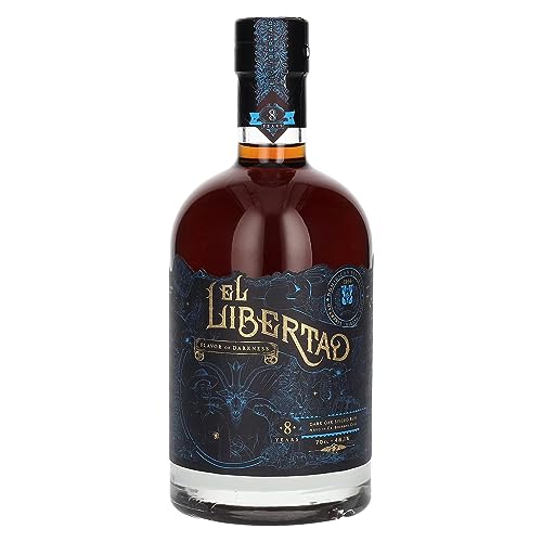 El Libertad 8 Years Old Flavor Of Darkness Dark Oak Spiced Rum Chapter Iii 48,1% Vol. 0,7L