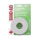 2-inch by 2.3 yards Band-Aid Brand of First Aid Products Hurt-Free Wrap firmly secures dressings onto wounds and is great for keeping post-surgery wounds covered and protected while healing Elastic wrap conforms to your body and won't limit movement ...