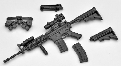 Tomytec Little Armory La001: M4A1 Type Plastic Model Kit #TOP1