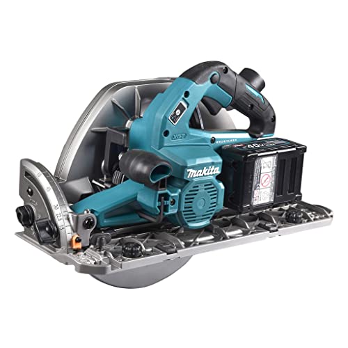 Makita HS011GT201 Akku-Handkreissäge 101mm 40V max. / 5,0 Ah, 2 Akkus + Ladegerät, Petrol/Schwarz – Bild 4