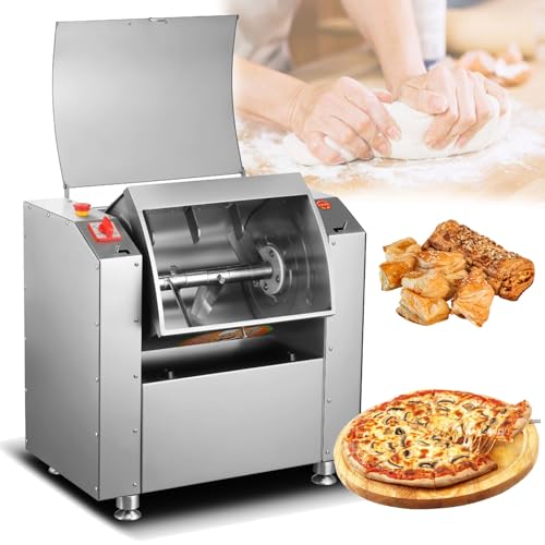 Electric Stand Mixer, Commercial Dough Mixer, Double Rotation Food Mixer, Suitable for Restaurants, Schools (3kg)