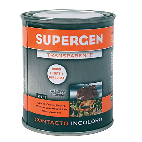 Pegamento Supergen Incoloro 250 ml.