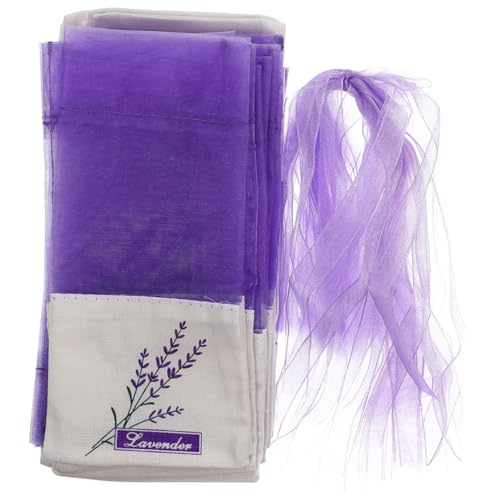 Bolsas de algodón con cordón para lavanda 50pcs miniatura 1