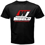wiseco katalog short sleeve Wiseco Performance Piston Logo Men\'s Black T Shirt