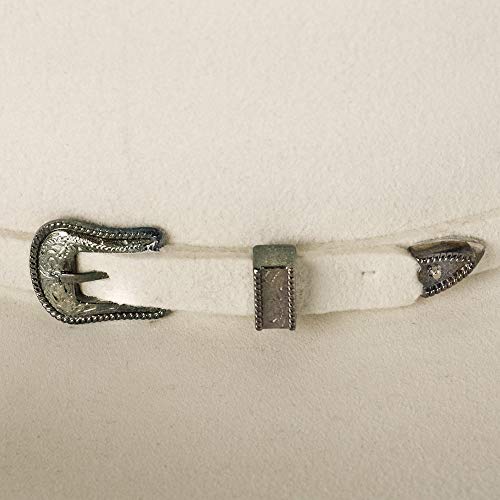 Resistol Men's 2X Pageant Wool Felt Cowboy Hat White 6 3/4 #TOP3