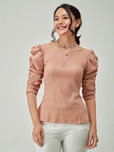 Image of AASK Casual Solid Women Top