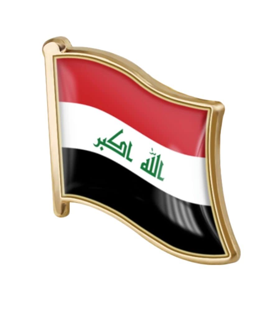 vmcoatdu Country Flag Pin Badge International Travel Brooch Metal Alloy Souvenir Pin for Hat Clothes Backpack