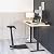 VIVO Ergonomic Leaning Perch Chair for Standing Desk, Portable Height Adjustable Posture Stool with Anti-Fatigue Mat for Home and Office, Black, CHAIR-S02M