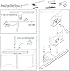 Aogled Led Spiegelleuchte Badezimmer 10W 820LM 60 cm 230V 4000K,3-in-1 Klasse II Bad Spiegellampe,Kein Flimmern Badlampe Wandbeleuchtung Neutralweiß 600mm Bad Spiegelleuchte