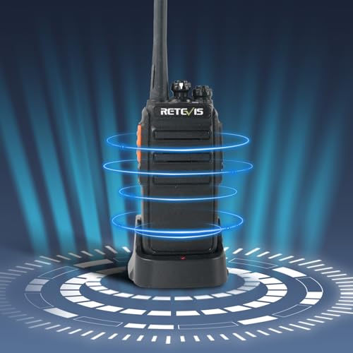 Retevis RT24 Walkie-Talkie-Ladegerät, Original-Ersatz-Ladestation mit USB-Stecker, Funkgerät Ladegerät, Kompakt und Langlebig, Kompatibel mit RT24 RT24V RT24 Plus RT21 RT21H, Schwarz (1 Stück)