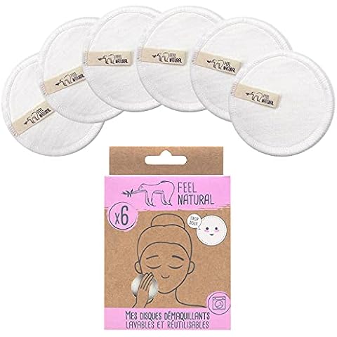 Refill 6 Cotton Make-Up Remover Pads Cover