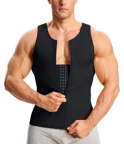 Nebility Mens Shapewear Fajas para Hombres Compression Shirt Men Body Shaper Tank Top Compression Undershirt...