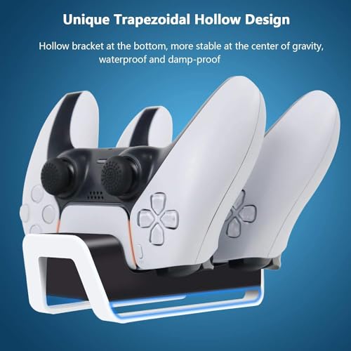 O controlador TwiHill é adequado para suporte do controlador sem fio PS5, base do controlador de jog