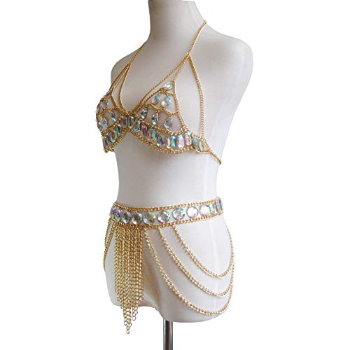 Connie Cloris Women's Sexy Suit Body Chain2