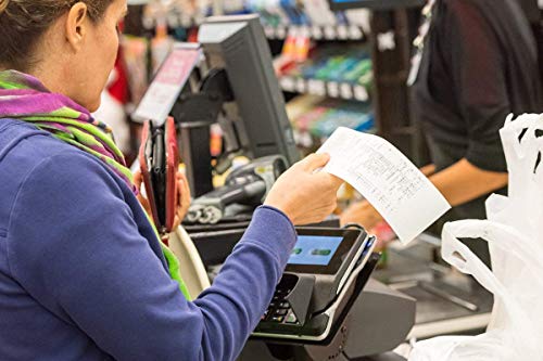 Pokanic 2 1/4 X 150' 1 Ply Bond White Paper Rolls Bond Kitchen Receipt Printer Pos Cash Register Compatible With Clover Epson Snbc Star Sam4S Ellix Bixolon Casio Sharp Printers Calculators (10 Rolls) #TOP6