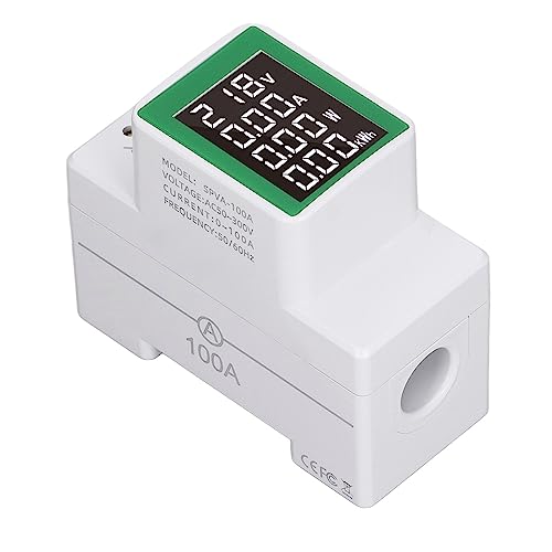 Medidor de Energia Digital Testador Monofásico Monitor de Uso de Eletricidade Voltímetro AC Amperíme