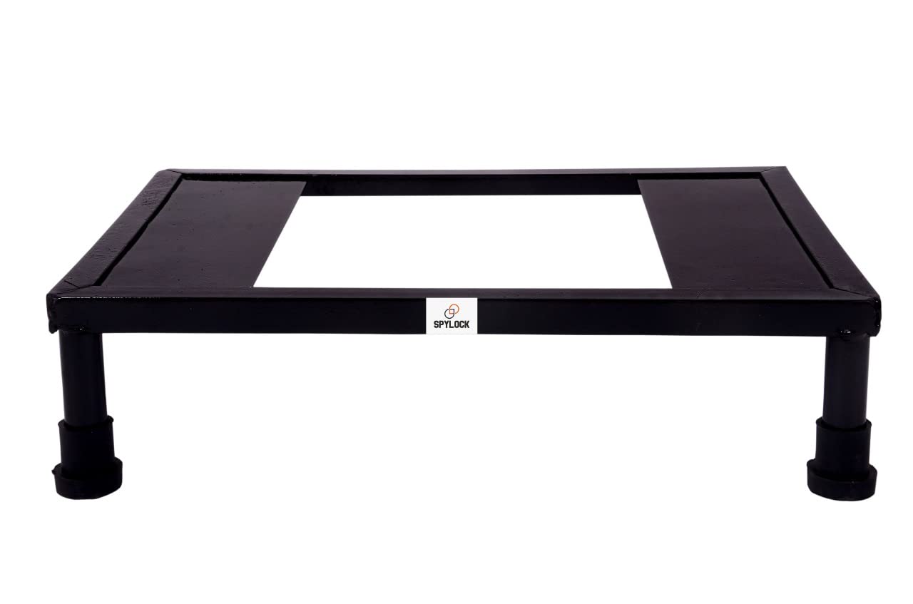 ROVERTR High Grade Microwave Oven Stand with 6-Layer Powder Coating, Rust & Corrosion-Free, Load Capacity Up to 50 Kgs, Adjustable Size 30 cm to 47 cm, Made in India-image-7