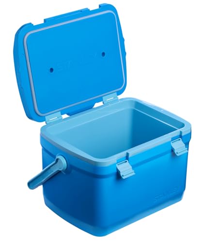 Image of Stanley Adventure Outdoor Cooler 16 qt | Heavy Duty Outdoor Camping Cooler with Easy Carry Handle | BPA-Free | Azure