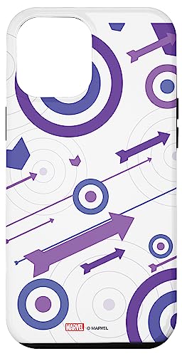 Carcasa para iPhone 15 Plus Marvel Hawkeye Flechas y Target Print