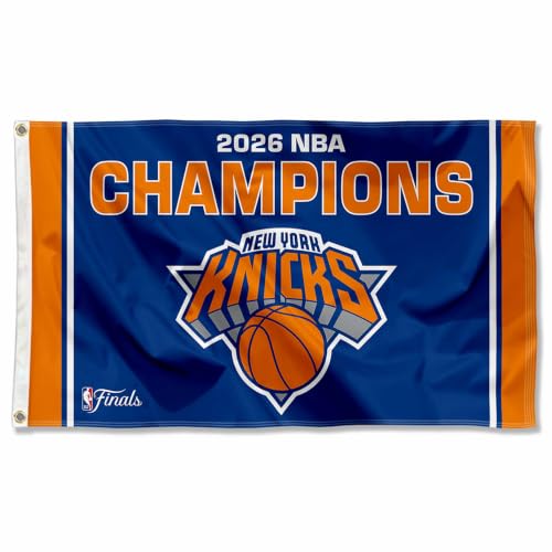 New York Knicks NBA Champions 2026 Banner Flag
