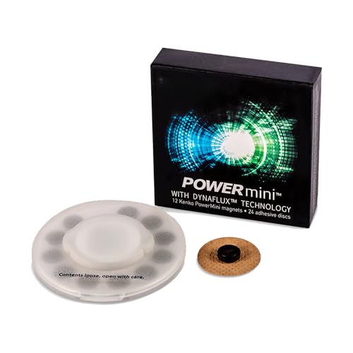 Magnetic Therapy Discs for Nikken Kenko Powermini (1462) Reusable & Compact Magnetic Support Patches with Strong Adhesive for Targeted Comfort Water-Resistant & Non-Irritating Back and Joint Pads