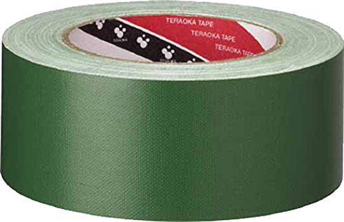 TERAOKA カラーオリーブテープ NO.145 緑 50mmX25M 145GR50X25