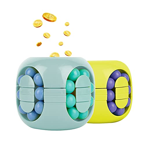 CREWORKS Piggy Bank,Kids Piggy Bank for Boys Girls Children Adult Coin Bank Children's Toy Gift Saving Coins Money Box Unbreakable Plastic Money Bank (Blue)