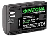 Patona PREMIUM Qualitätsakku mit Infochip-Update, unterstützt die Anzeige der verbleibenden Akkudauer. Für den professionellen Eisatz im Videobereich, ist der Originalakku vorzuziehen.