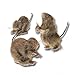 Prextex Realistic Mini Hairy Rats for Best Halloween Decoration