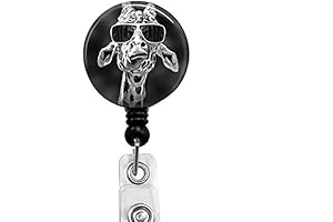 Cool Giraffe Badge Reel