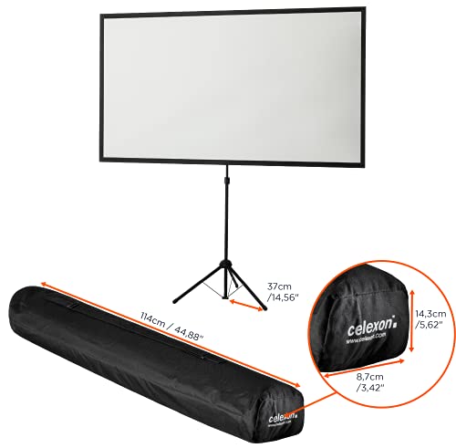 Tragbare Beamer-Leinwand von Celexon – Leicht und Mobil