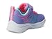 Skechers Microspec Plus-Swirl Sweet Sneaker, Perwinkle/Multi, 1.5 US Unisex Little Kid