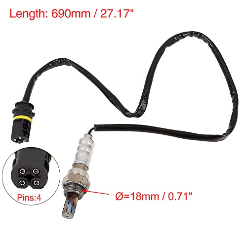 Sensor de Oxígeno X AUTOHAUX para Mercedes-Benz E320 1996-2000 miniatura 3