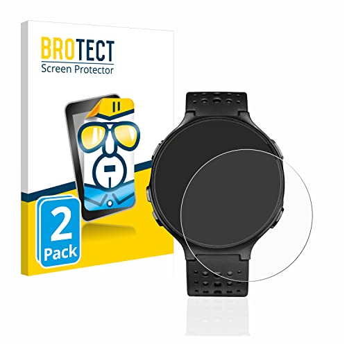 BROTECT Protector Pantalla para Garmin Forerunner 235 Protector Transparente (2 Unidades) Anti-Huellas