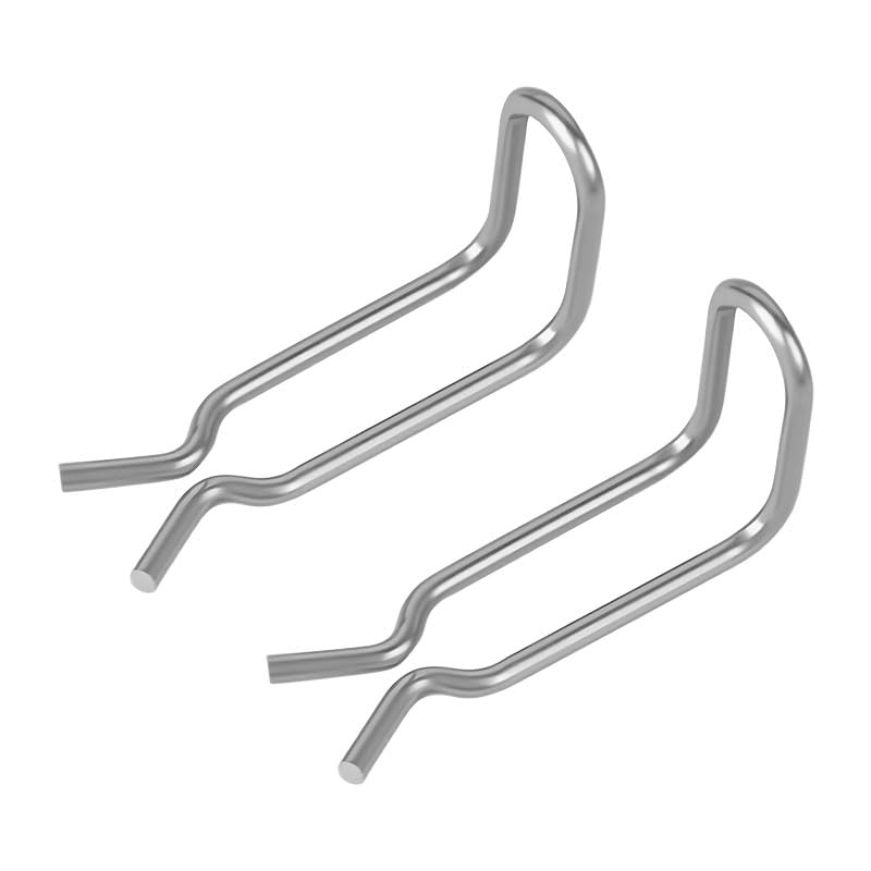 2 Pièces Pinces à Ressort pour Nettoyeur Haute Pression en Acier Inoxydable 304, Compatibles avec Tuyau de Nettoyeur Haute Pression Karcher K3 K4 K5 K6 K7