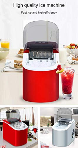 Fabricadora de hielo eléctrica portátil Mini 15 kg/24h miniatura 2