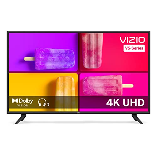 Vizio 50-Inch V-Series 4K Uhd Led Smart Tv With Voice Remote, Dolby Vision, Hdr10+, Alexa Compatibility, V505-J09, 2022 Model #TOP1