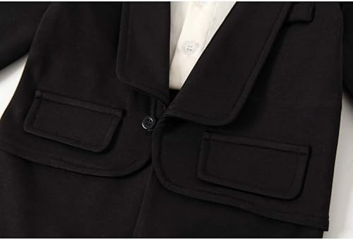 Miniatura 4 de Abolai Conjunto de Enterito de Caballero con Rayas y Chaleco para Bebé Varón