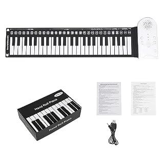 VOCUE – Clavier électronique portable à 49 touches pour piano électronique pliable, clavier en silicone souple, facile à transporter - Les Beatles, Paul McCartney, John Lennon, RIngo Starr, George Harrison VOCUE - Clavier électronique portable à 49 touches pour piano électronique pliable, clavier en silicone souple, facile à transporter – Image 6