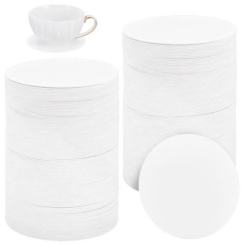 Círculos de cartón resistentes de 1,2 mm de grosor para pintar y decorar