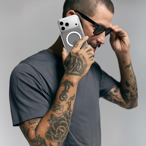 Incipio - Duo iPhone 17 Pro Max, Magsafe Compatible Phone Case, 12ft Drop Tested, Ultra Durable & Shock Absorbing, Scratch Resistant & Slim Profile (Clear) by Incipio - Image 4